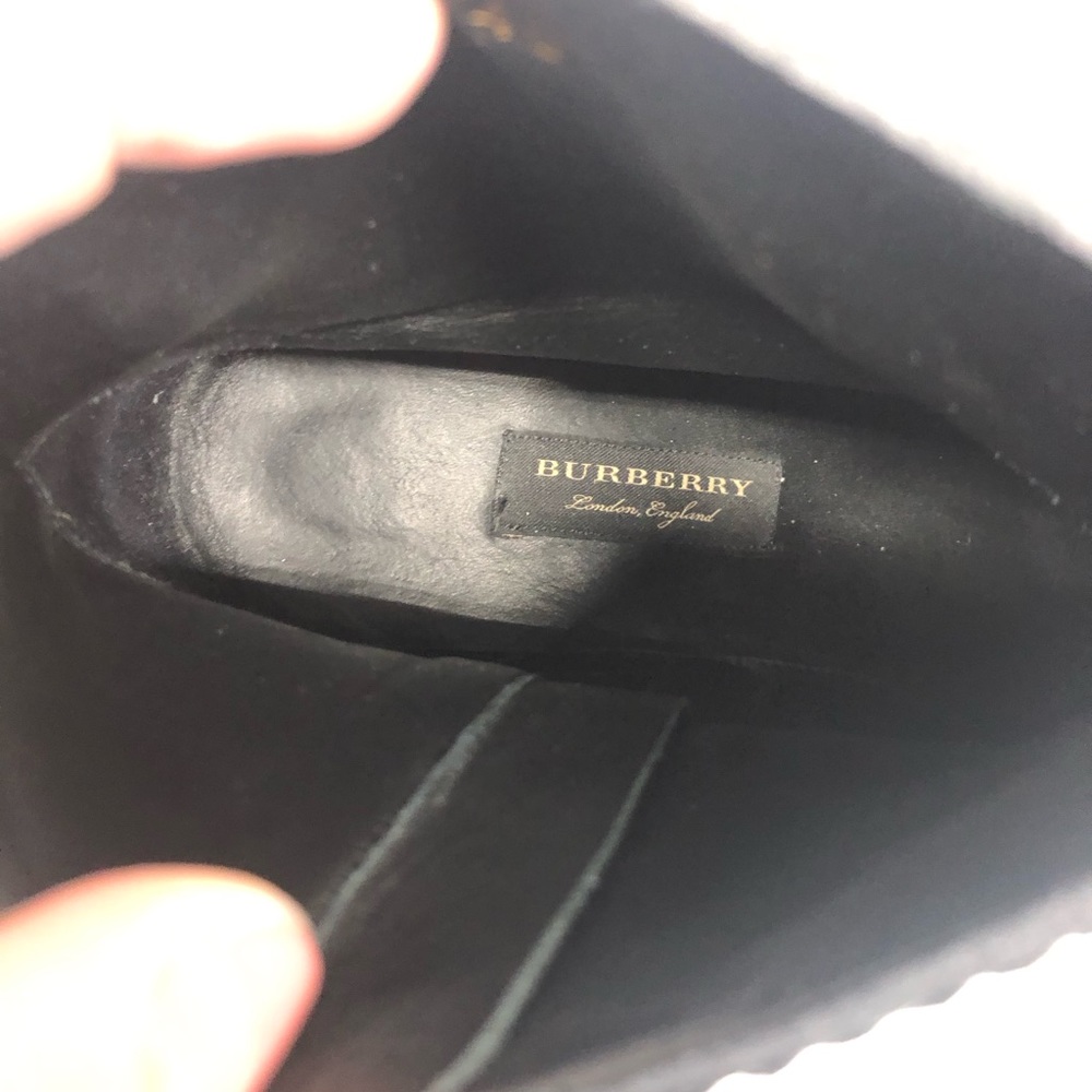 Burberry Whitchester studded buckle leather booties, EUC - Picture 6 of 16